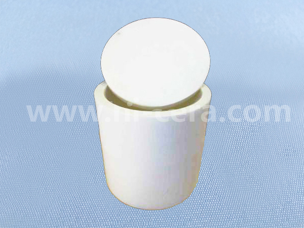 Zirconia ceramic crucible